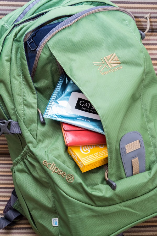 カメラ用バッグとしてカリマーのイクリプス27を買った Hamashun Org