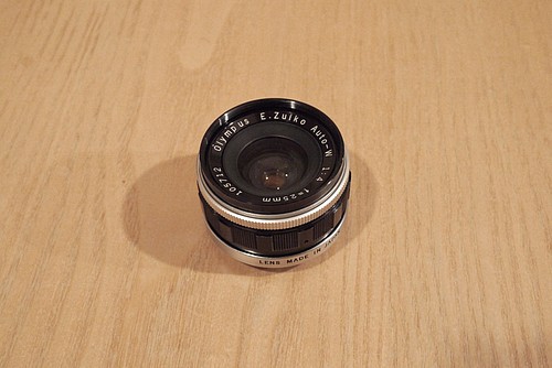E ZUIKO Auto-W 25mm f4 でマイクロフォーサーズで35mm換算50mm
