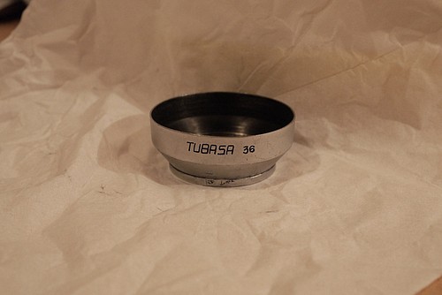 INDUSTAR-50-2 50mm F3.5 に使うために TUBASA 36mm のフードを買った : hamashun org
