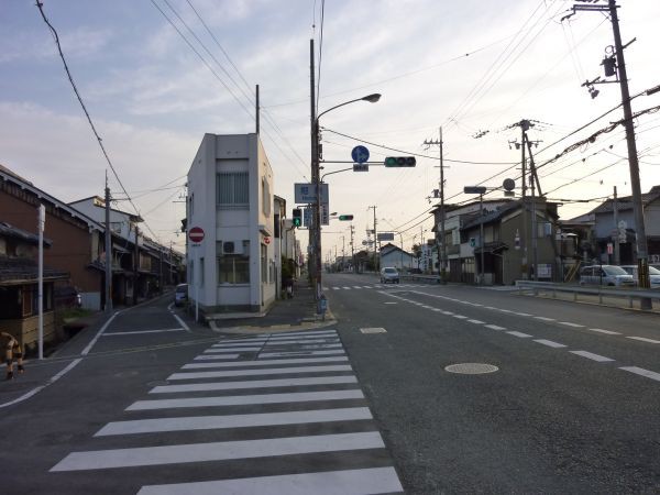 紀州街道 貝塚市堀 岸和田市並松町 はみ男の日記 仮