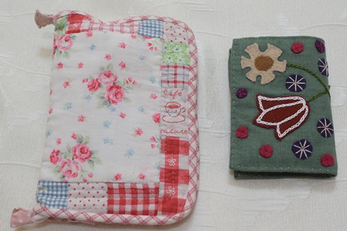 すてきにハンドメイド11月号掲載の「ちいさなお針箱」を作りまし