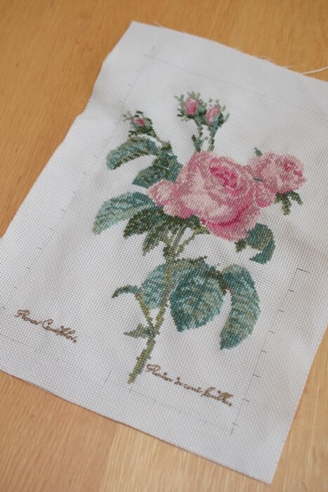 ハンドメイド　クロスステッチ作品 クロスステッチ ハンドメイド 完成品 くらはしれい 刺繍 - メルカリ
