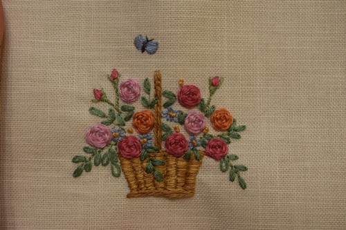 バラの刺繍のミニフレーム♪ : happy-go-lucky -心地いい暮らしのコツ