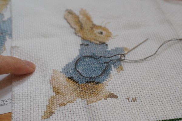 とっても可愛い】ホビーラホビーレの「ピーターラビットの額縁」クロス