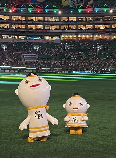 9/20 ホークス戦 ホームランテラス ペア ずーっと気になってたPayPayドームのホームランテラス行った時の