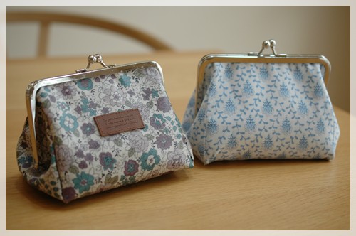 がま口の化粧ポーチを手作り Happy Go Lucky 心地いい暮らしのコツ Powered By ライブドアブログ