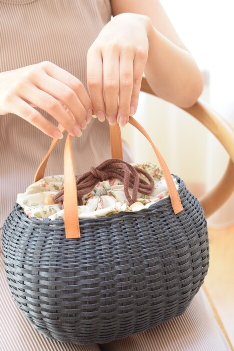 レイちゃんページ エコクラフト クラフトバンド かごバック レイちゃん