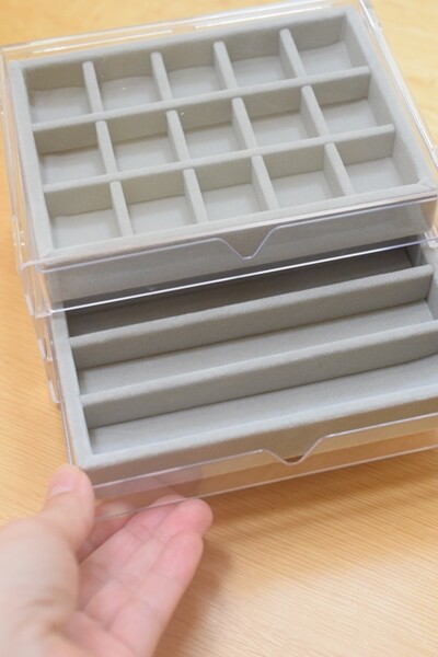 ダイソー】500円で3段アクセサリーケース完成✨ : happy-go-lucky