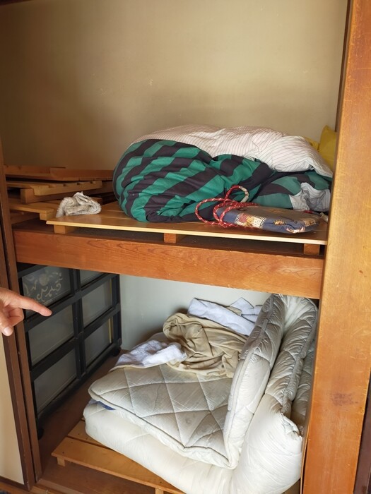 実家の掃除＆片付け】元・弟の部屋の押し入れを掃除してさっぱり。また