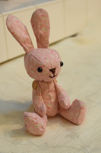 ウサギのぬいぐるみを作りました☆彡 : happy-go-lucky -心地いい