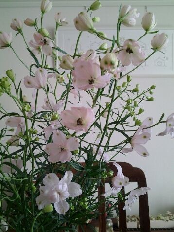 デルフィニウム さくらひめ 布花たちのおしゃべり アトリエ花葉菜