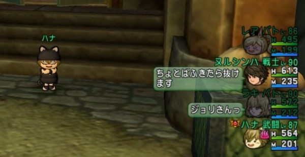 亀しばく ドラクエ10 最強攻魔導師になりたいハナ