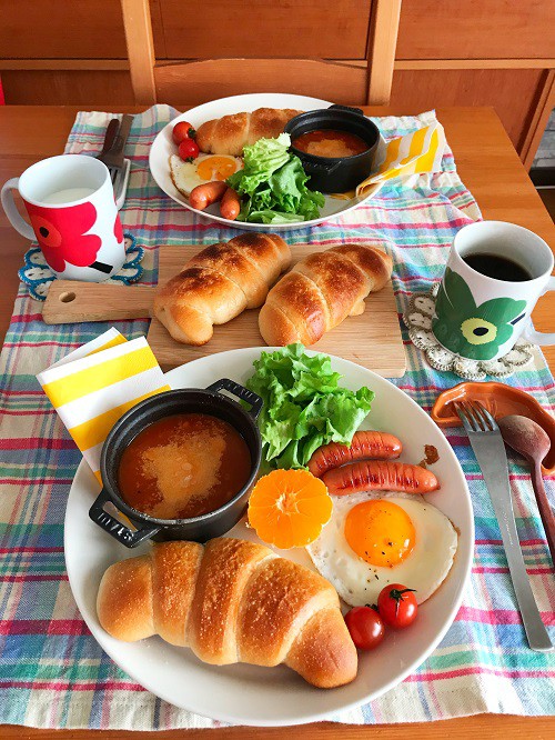 無印のスープと塩パンでワンプレート朝ごはん Hanahana Smile Life Powered By ライブドアブログ