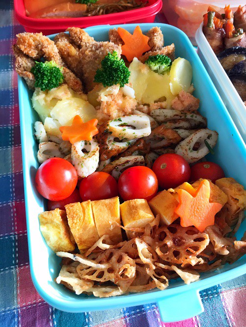 定番おかずで秋の行楽お弁当 Hanahana Smile Life Powered By ライブドアブログ