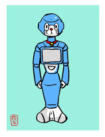 こんなペッパー君なら買っちゃうかも シリーズ ５体まとめました イラストレーター兼漫画描き 花小金井正幸の日々 絵描人デイズ