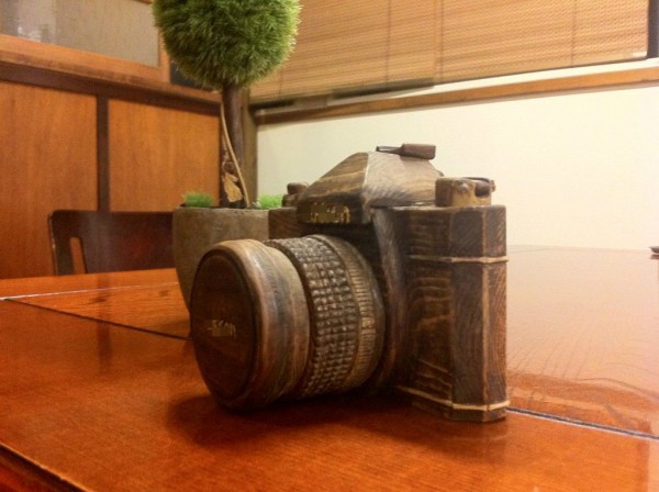 自己流の作り方 木製カメラ 花の木 木工作品blog