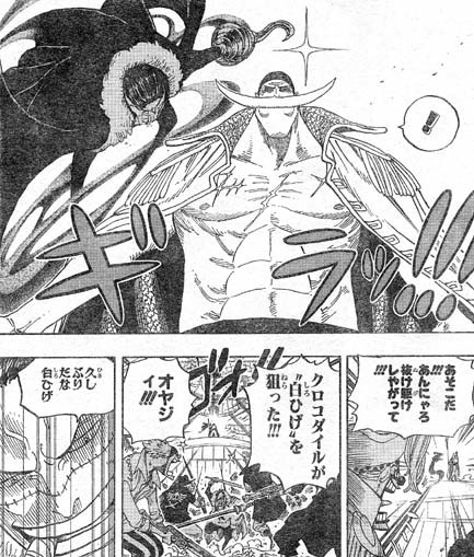 One Piece 第557話 ルフィと白ひげ 天花繚乱