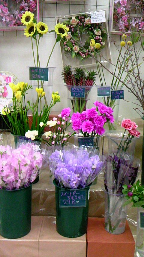 春の花と夏の花 花屋フォレットのブログ 春の花と夏の花 花屋フォレットのブログ