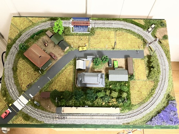 Nゲージ 600×400レイアウトの製作（その5・細部の紹介） : ハンドル屋