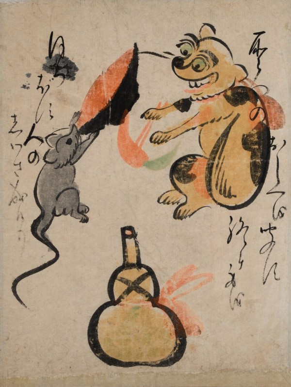 【まねき猫】【大津絵】大入 看板 まねき猫】【大津絵】大入 看板 - メルカリ