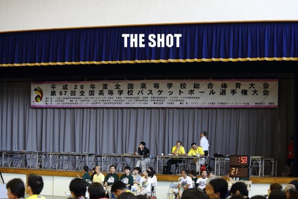 ２０１４インターハイ 煌めく青春 旭川藤女子vs広島観音 The Shot