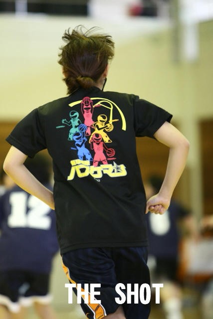 中バス練習試合 松尾中 The Shot