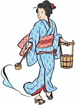 打ち水の本質は おもてなし の心 江戸の涼 今も生きる先人の知恵 四つ葉のくまさんの癒しのお花 時々お料理日記