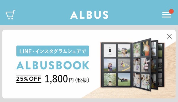 ALBUSの専用アルバム＊ナチュラルカラーの【サンド】を追加ポチ : 写真