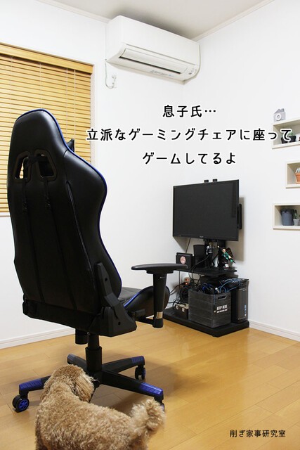手を抜かない息子の ゲーミングチェア どーなの Happy Living 削ぎ家事研究室 Powered By ライブドアブログ