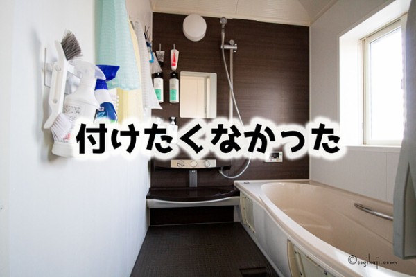 お風呂のカウンターの中を覗いてみたら ヤバかった Happy Living 削ぎ家事研究室 Powered By ライブドアブログ