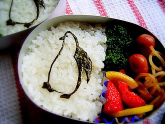 ペンギンたんけんたい弁当 きょうのお弁当 楽しくおいしいキャラ弁作り