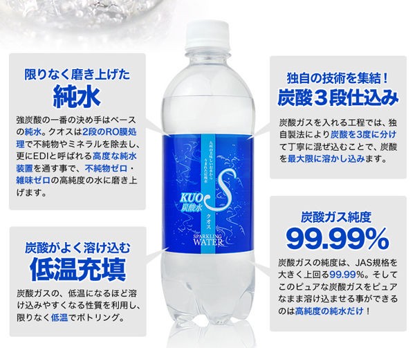 スカッと爽快！炭酸キツくて美味しい！ノンアルコールなのにビール気分！ダイエット中の方にも！強炭酸水クオスサポーターズになってみました。 :  好きなことだけする生活日記