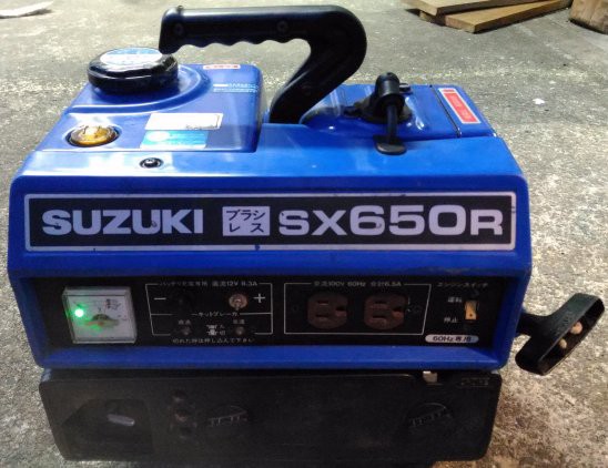SUZUKIエンジン発電機の修理 : みやけdenkiのブログ