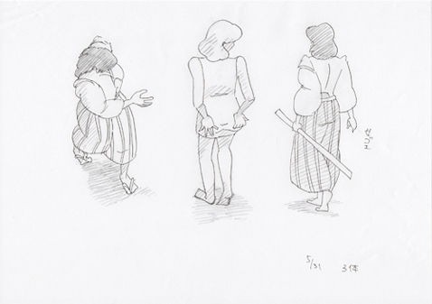30秒ドローイング 222日目 | お絵描きとか。