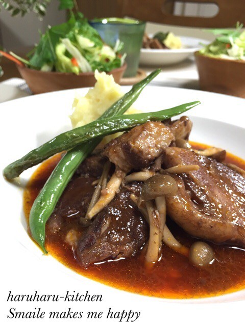 お家deフレンチ 美味すぎ 豚ロースの赤ワイン煮込み はるはるの子供アスリート栄養満点ごはん Powered By ライブドアブログ