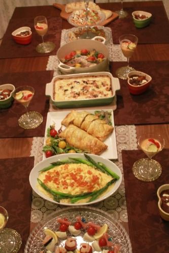 １２回目の結婚記念日 お祝いディナー ハンドメイドどっとこむ 無料ﾚｼﾋﾟ紹介 ｵﾘｼﾞﾅﾙﾊﾝﾄﾞﾒｲﾄﾞ雑貨制作 販売