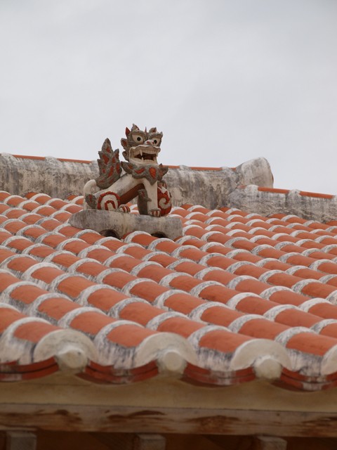 沖縄の風景写真 街角シーサー編 茶飲み暮らし 和と自然の風景写真ブログ