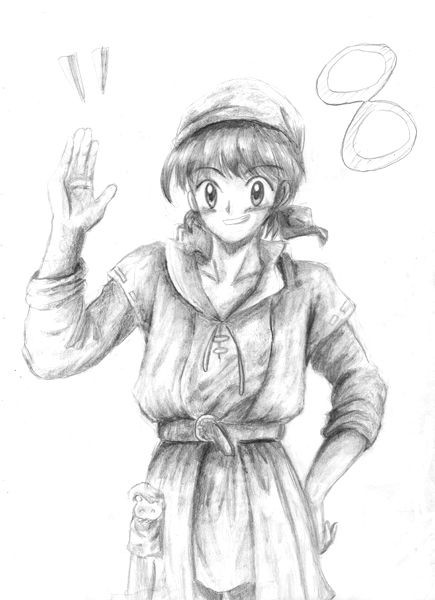 オッス オラ エイト はるなんイラストギャラリー