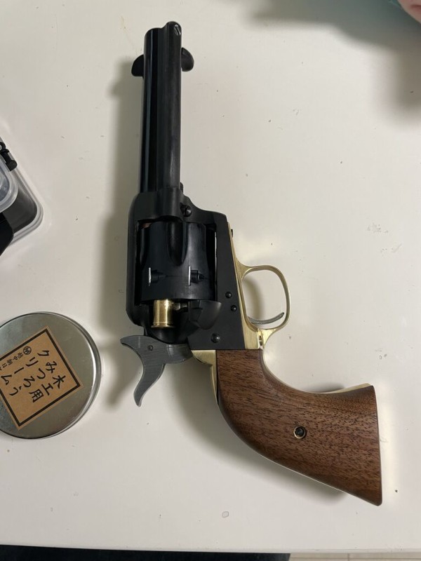 レビュー】HWS SAA.45真鍮トリガーガード、バックストラップ FDC