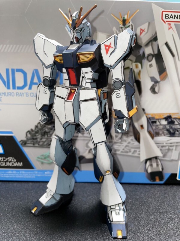 チャレンジ】初心者にガンプラをアニメ塗りしてもらってみた 