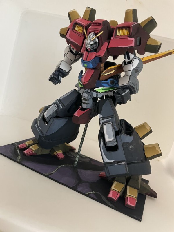 1/144デビルガンダム 改修、改造塗装済み完成品機動武闘伝Gガンダム - プラモデル