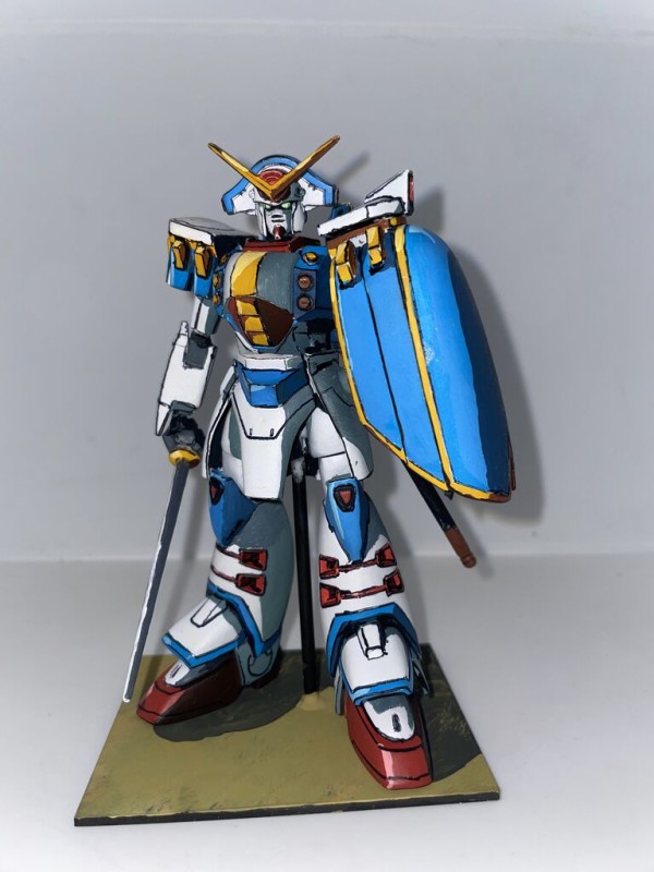 お手軽【旧キット改造】 機動武闘伝 Gガンダム ガンダムローズ