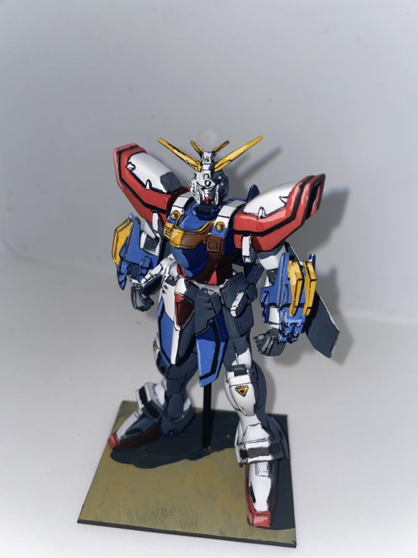 お手軽【旧キット改造】 機動武闘伝 Gガンダム ゴッドガンダム
