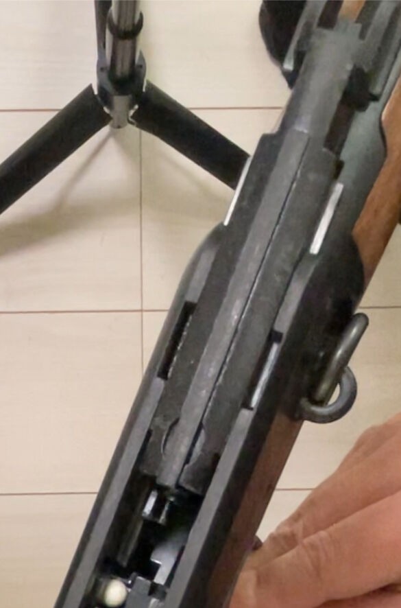 【ガス漏れあり】マルシンウィンチェスター マルシン] ウィンチェスター M1892 ブラック ストック折れ/ガス