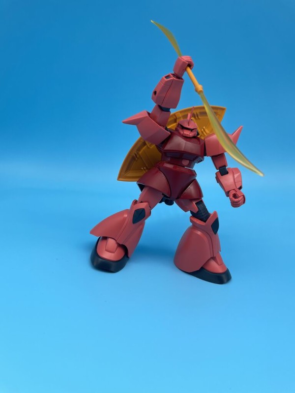 レビュー】【制作例紹介】HGUC シャア専用ゲルググ ぱち組＋筆