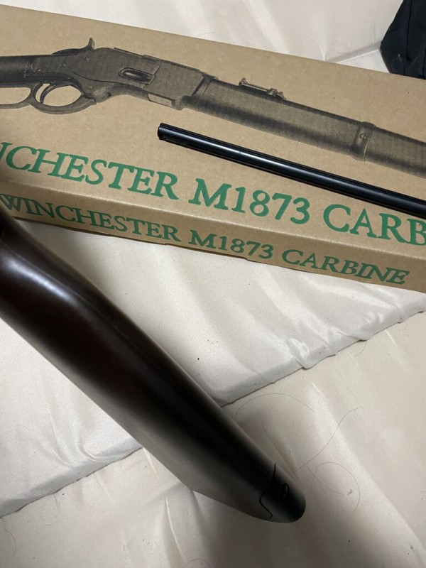 レビュー】KTW ウィンチェスター M1873 カービン 再販品+ウッド レビュー】KTW ウィンチェスター M1873 カービン 再販品+ウッド