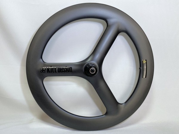 Kitt Custom Carbon Tri-Spoke Wheel のディスクリヤー少量入荷
