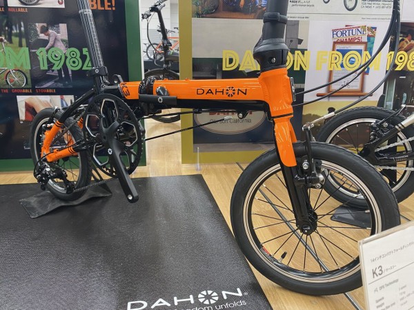 DAHON K3新色、K1、K9X 予約開始！【橋輪Blog】 : 橋輪