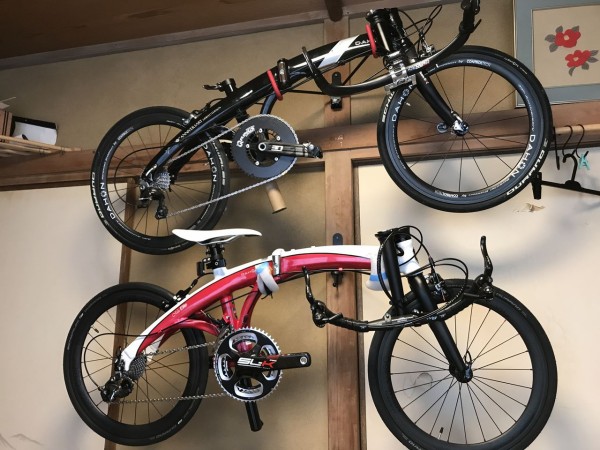 DAHON Mu Elite をカーボンパーツでカスタムする【橋輪Blog】 : 橋輪