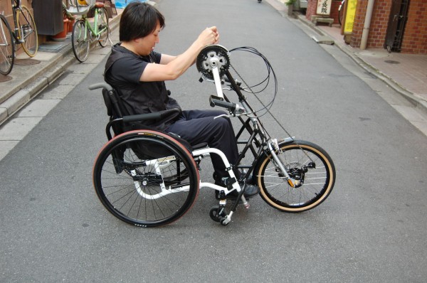 OX ハンドサイクル : 橋輪